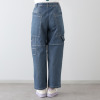ノーボノーボ ７．３オンス ハイテンションデニム カーゴパンツ