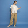 オンザビーバイサマーミー 大人のカジュアルを シックに装う ワイドストレートパンツ