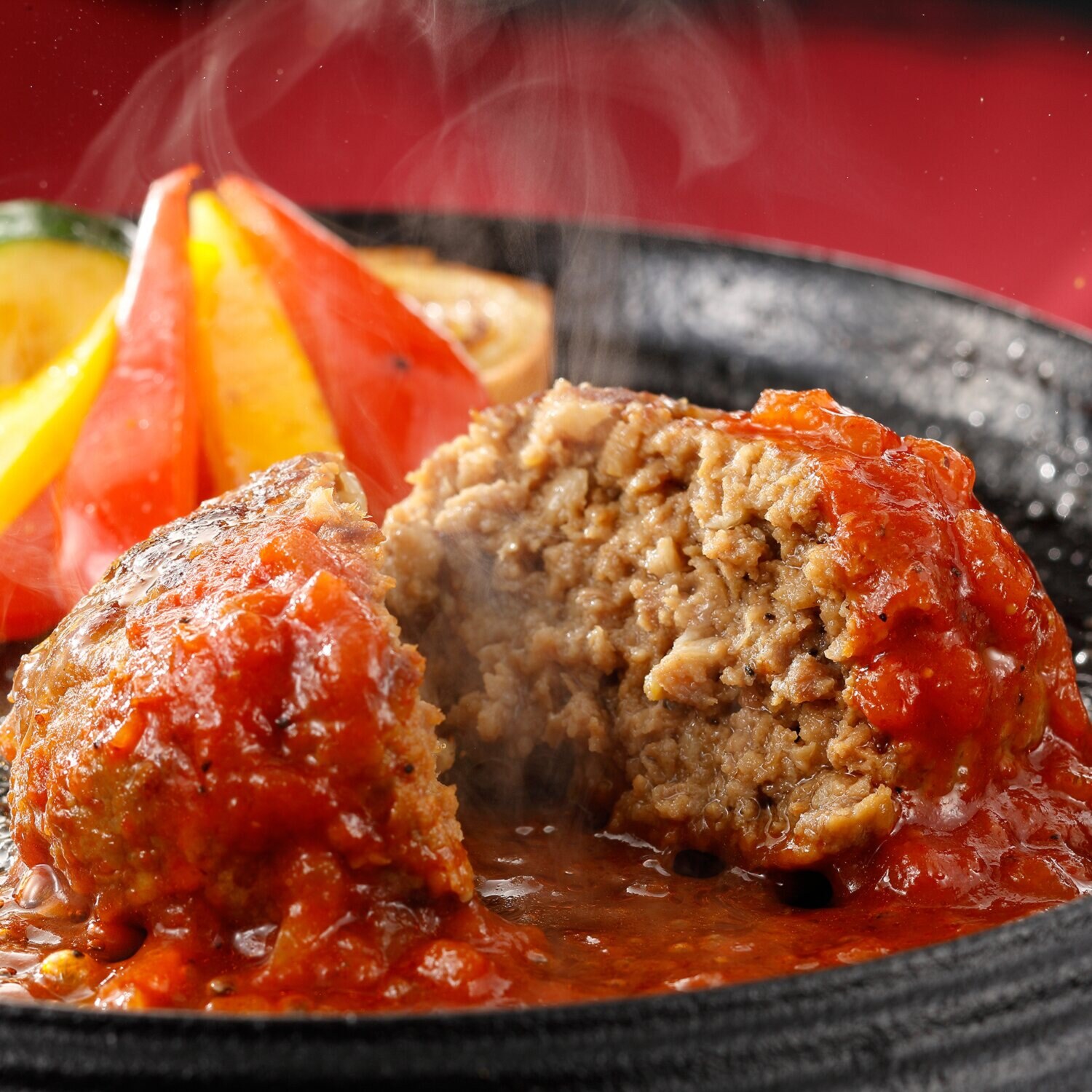 米久　贅沢なコク！ お肉を味わうハンバーグ ソース３種 ＜増量セット＞