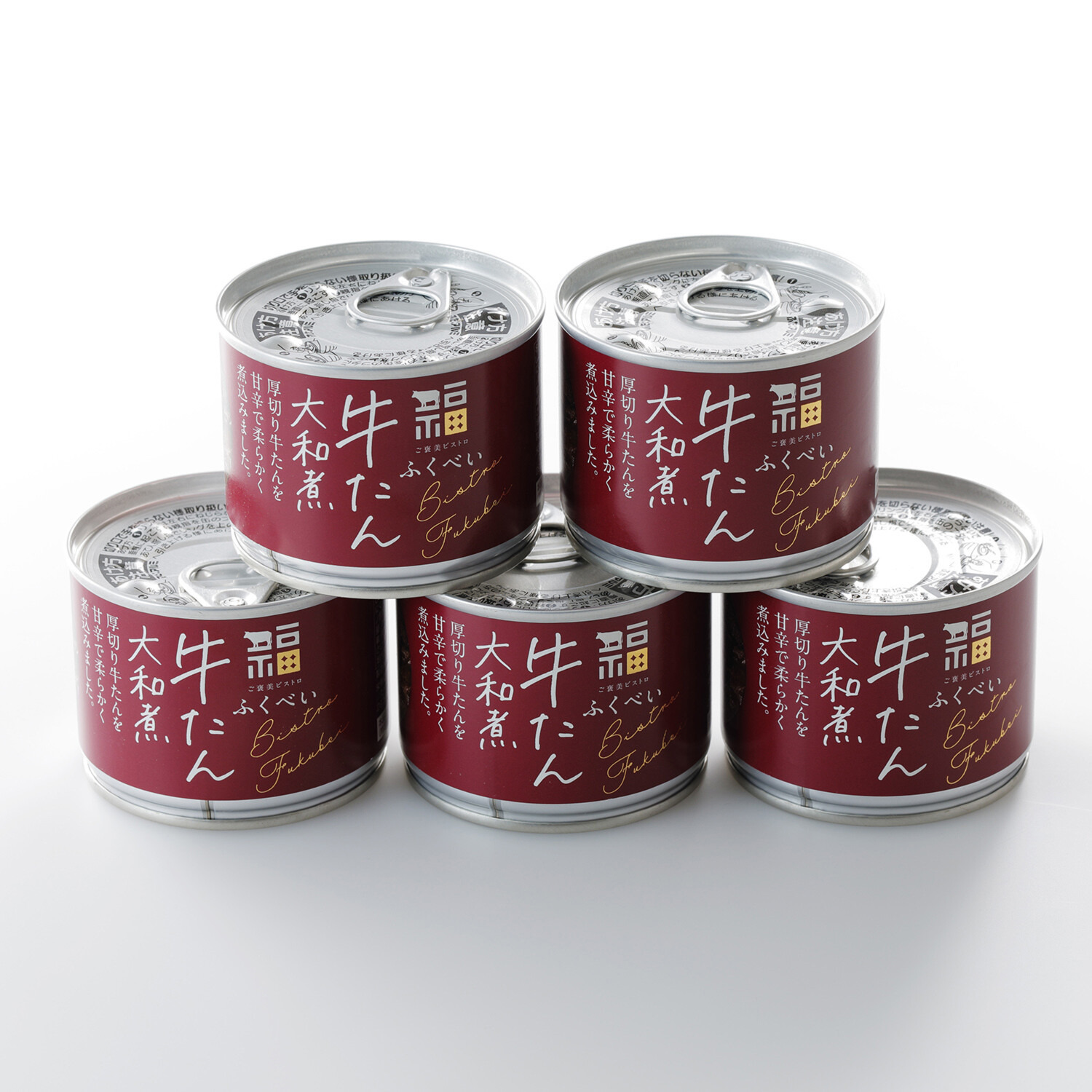 ＜宮城＞ふくべい 牛たん缶詰（大和煮）