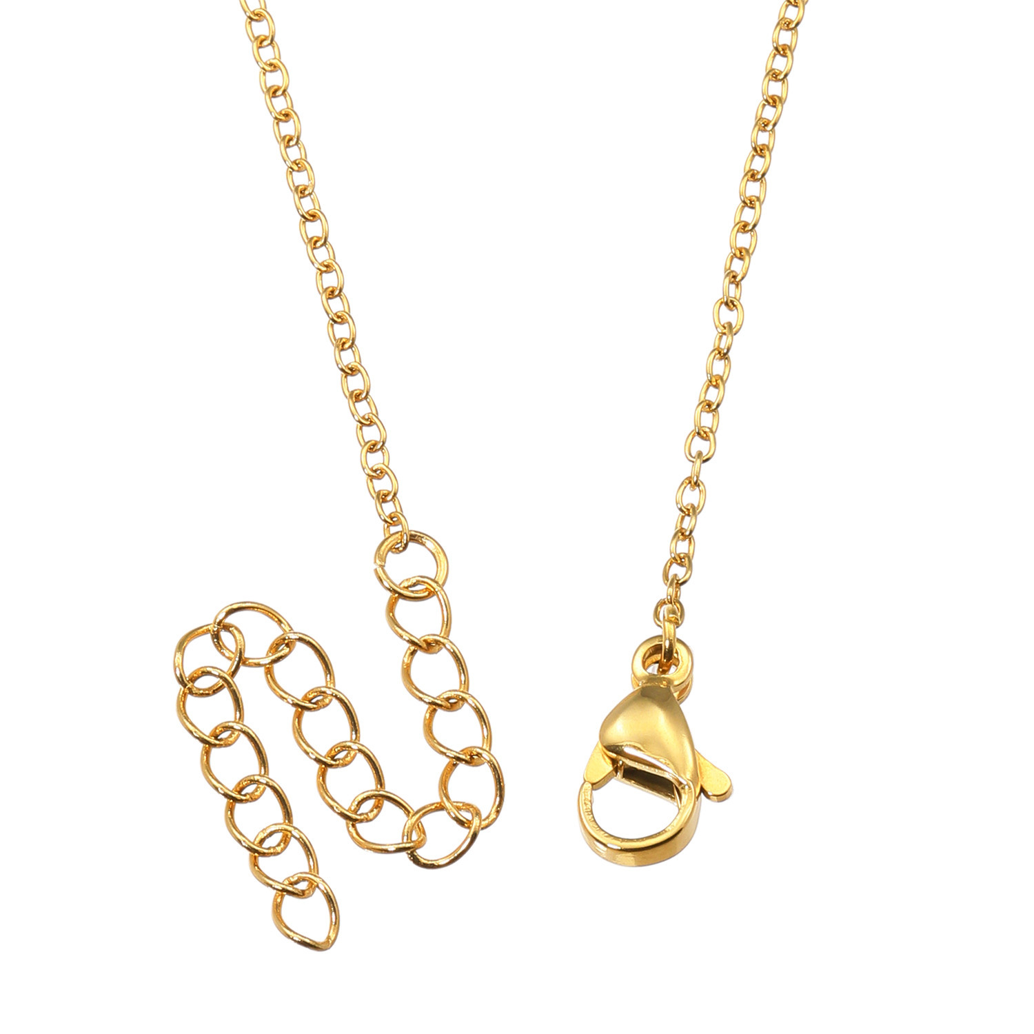 エービーステン ステンレス ビジュウ キーモティーフ ロングネックレス