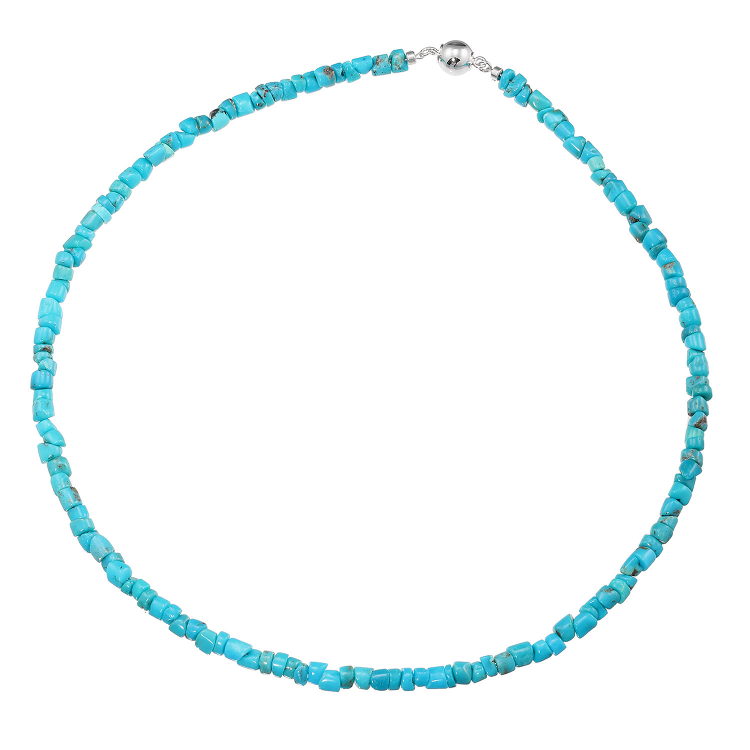 ミケランジェロ アリゾナ産ターコイズ ヘイシ ネックレス