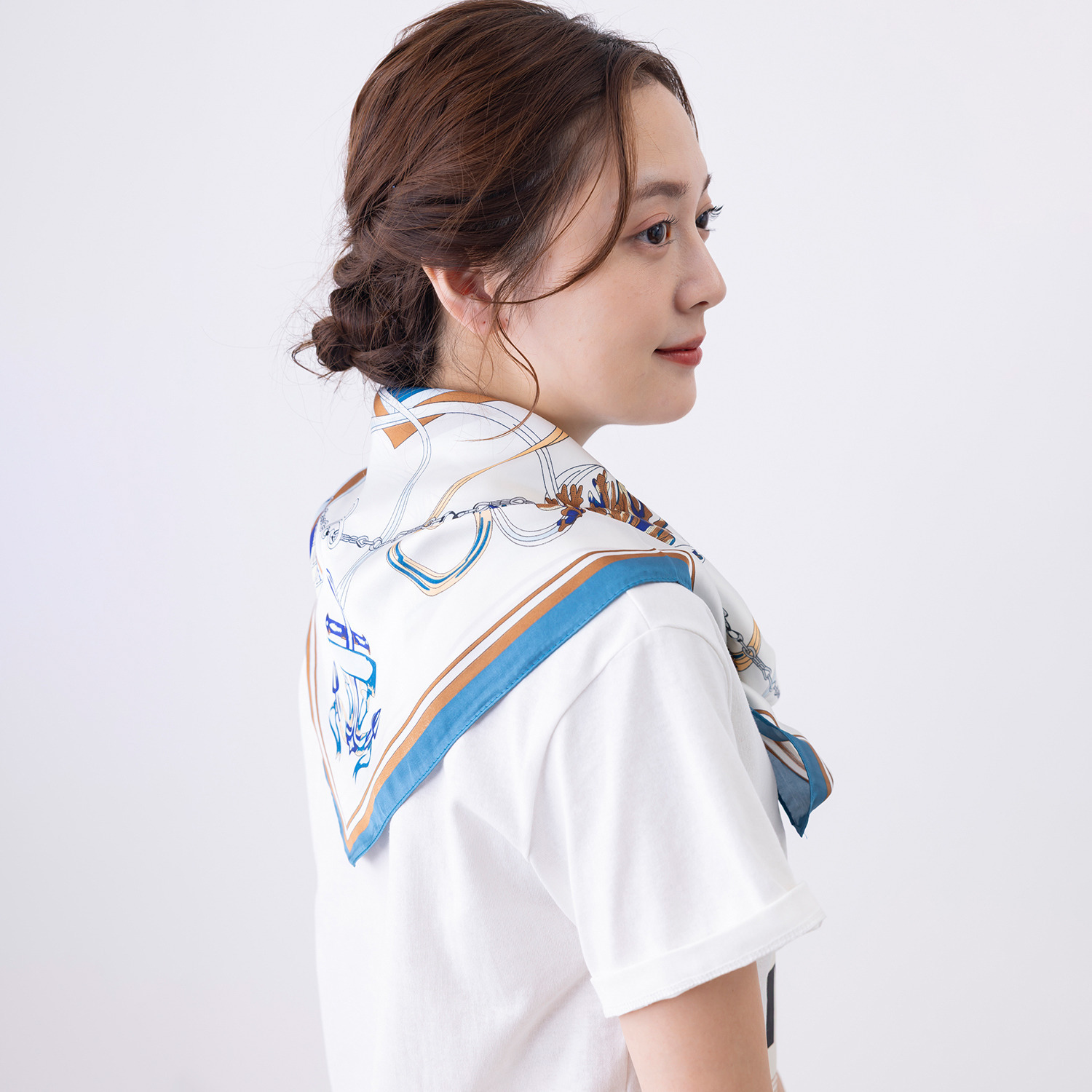 かわいい雑貨屋さん グロリア プリントスカーフ