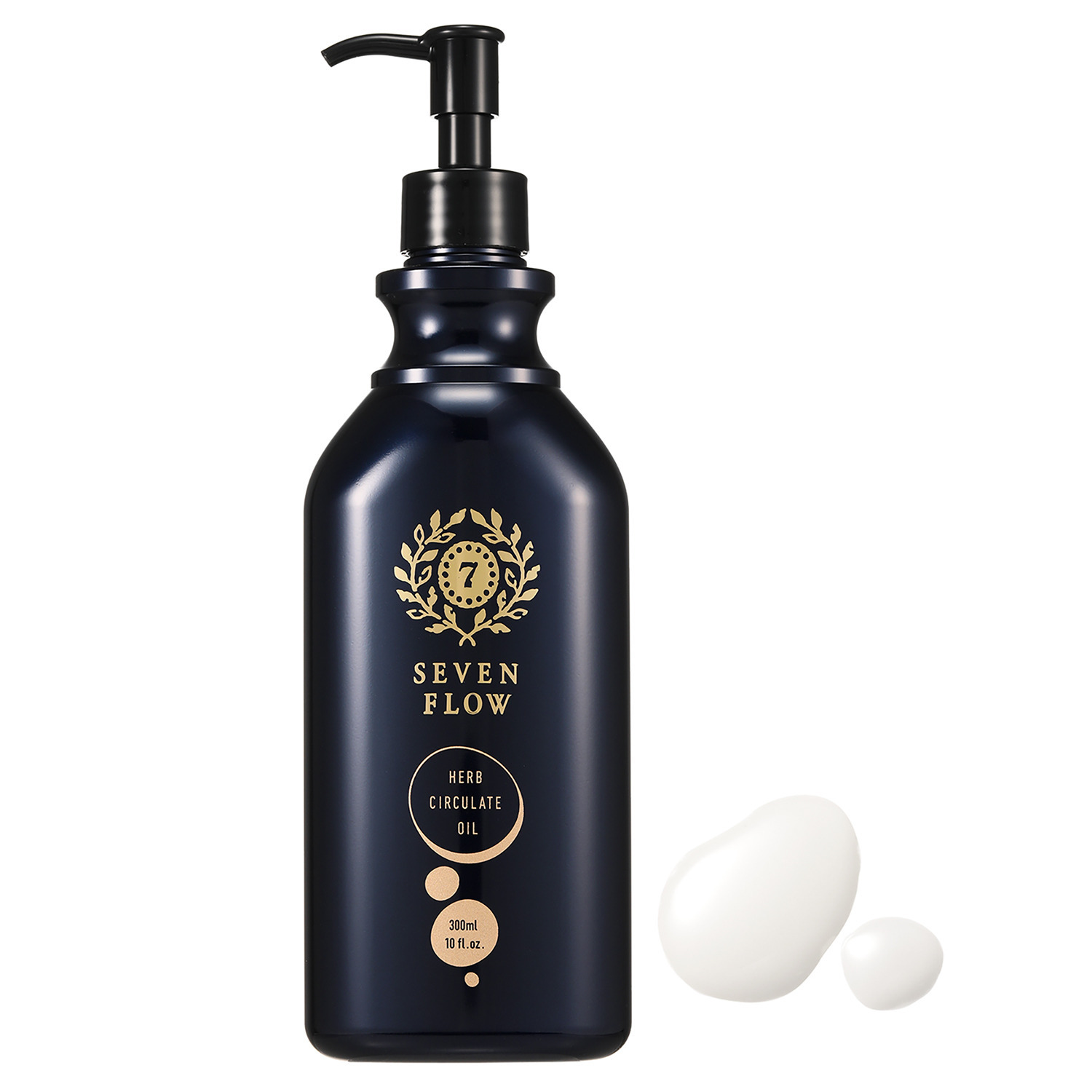 セブン　フロー 美容成分９９．９％配合 ハリツヤ潤い美肌へ お顔から全身まで使える！ ハーブサーキュレイト オイル ４本分セット