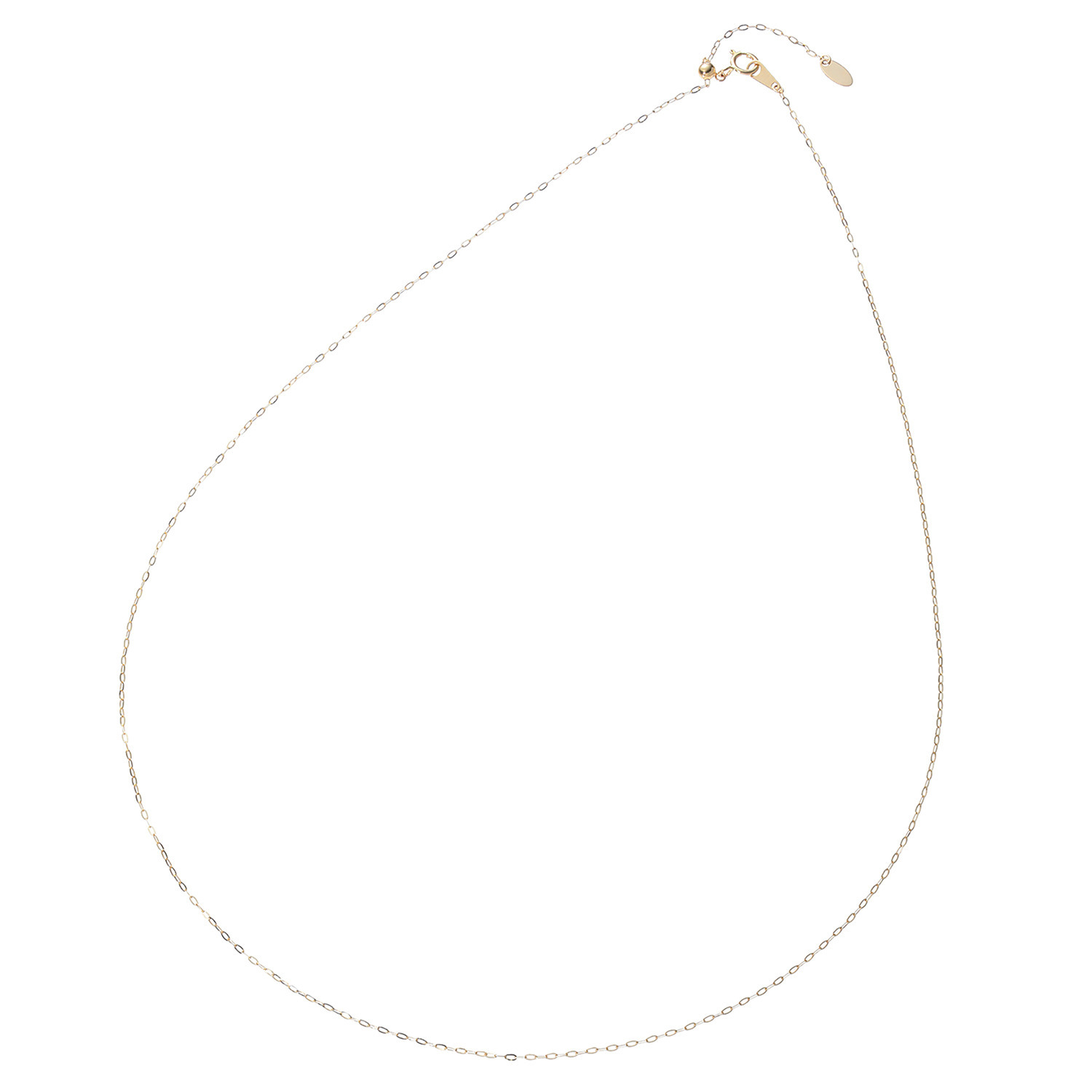 フェルーチェ １０Ｋ ケーブルチェーン ネックレス