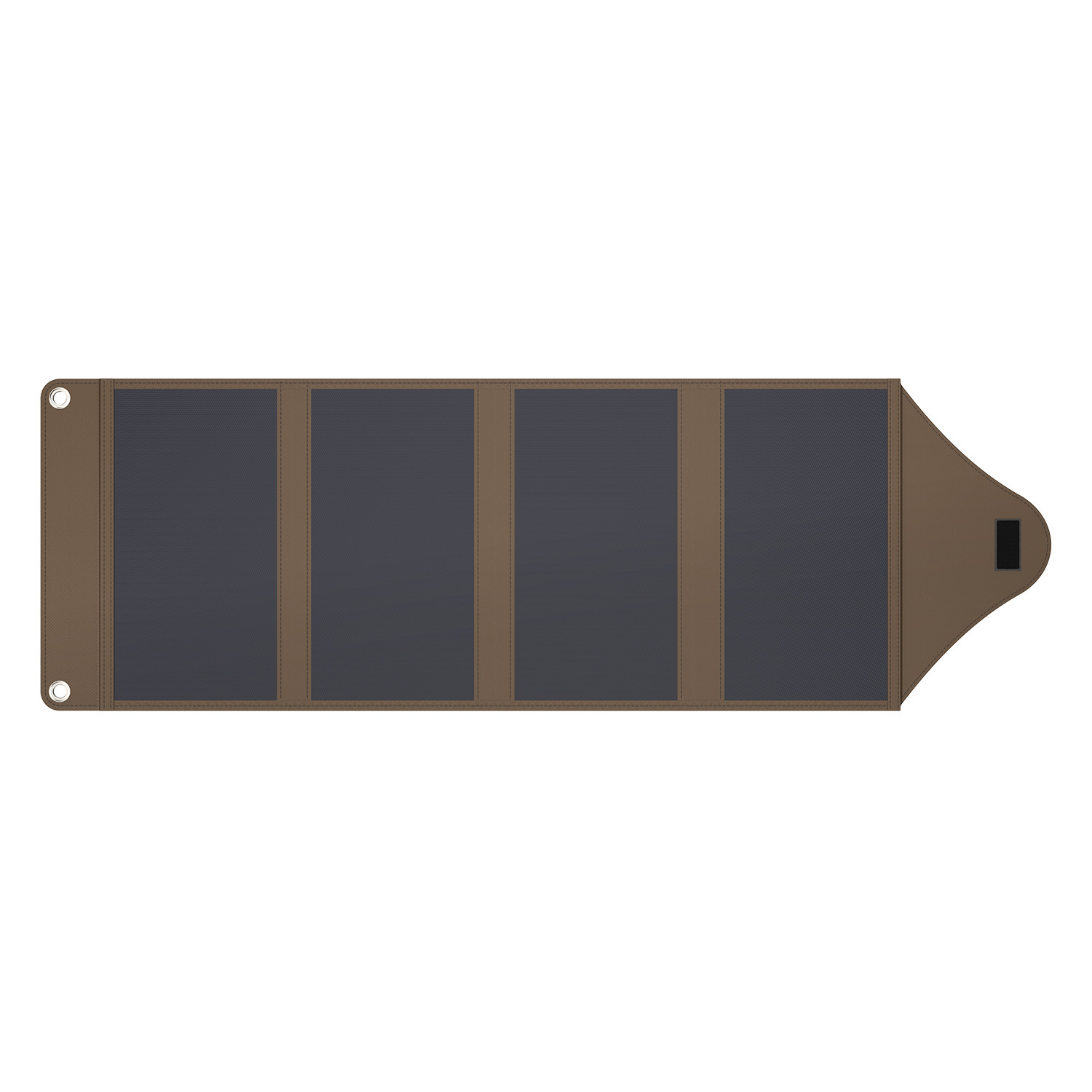 ビッグブルー 太陽光でスマートフォンや タブレットが充電できる！ 薄型・軽量・折りたためる ポータブル ソーラーチャージャー ２４Ｗ　Ｂ５０２