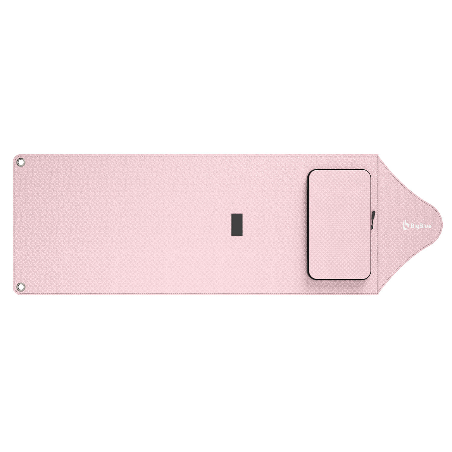 ビッグブルー 太陽光でスマートフォンや タブレットが充電できる！ 薄型・軽量・折りたためる ポータブル ソーラーチャージャー ２４Ｗ　Ｂ５０２