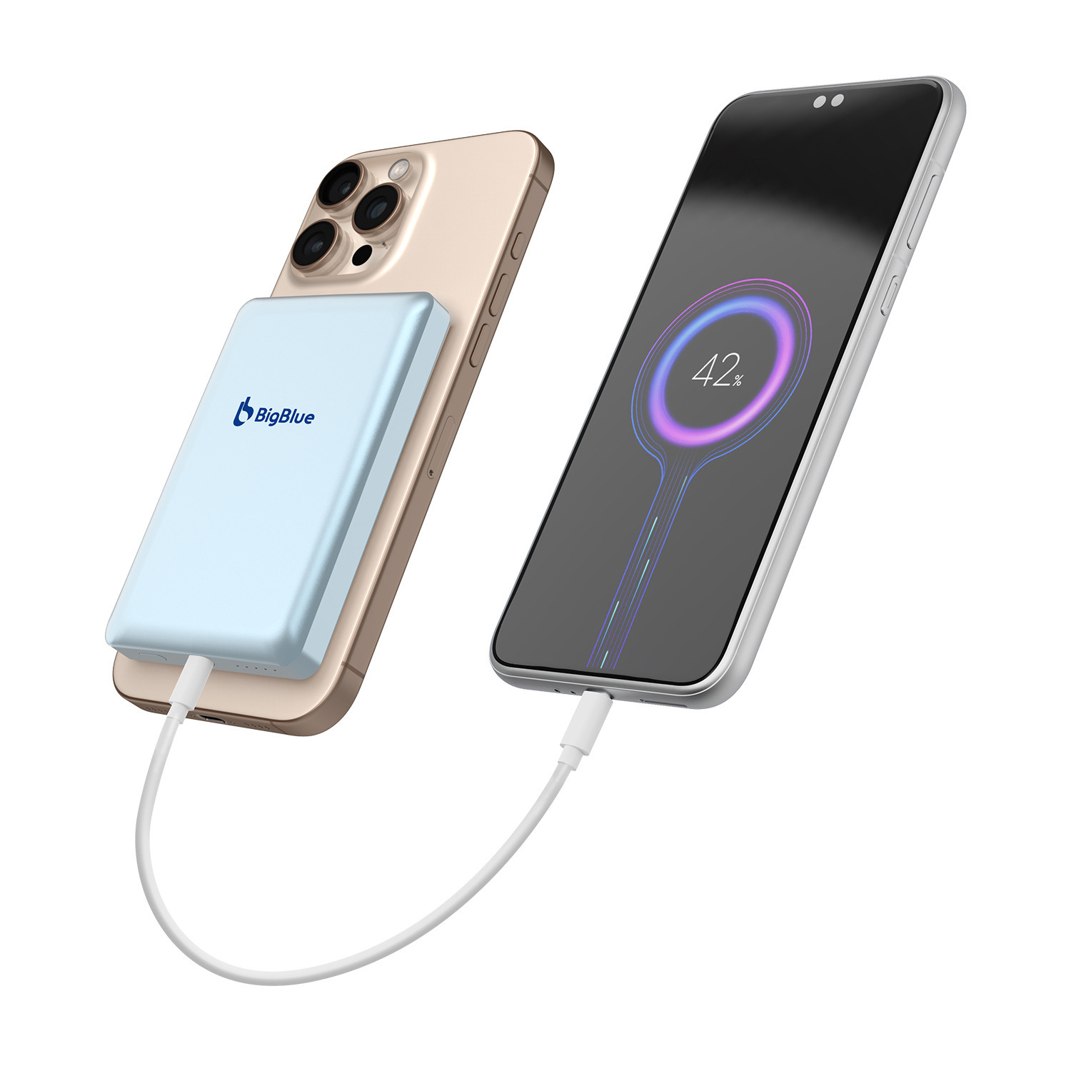 ビッグブルー 軽量コンパクト＆大容量！ 全固体モバイルバッテリー ＰＦ８