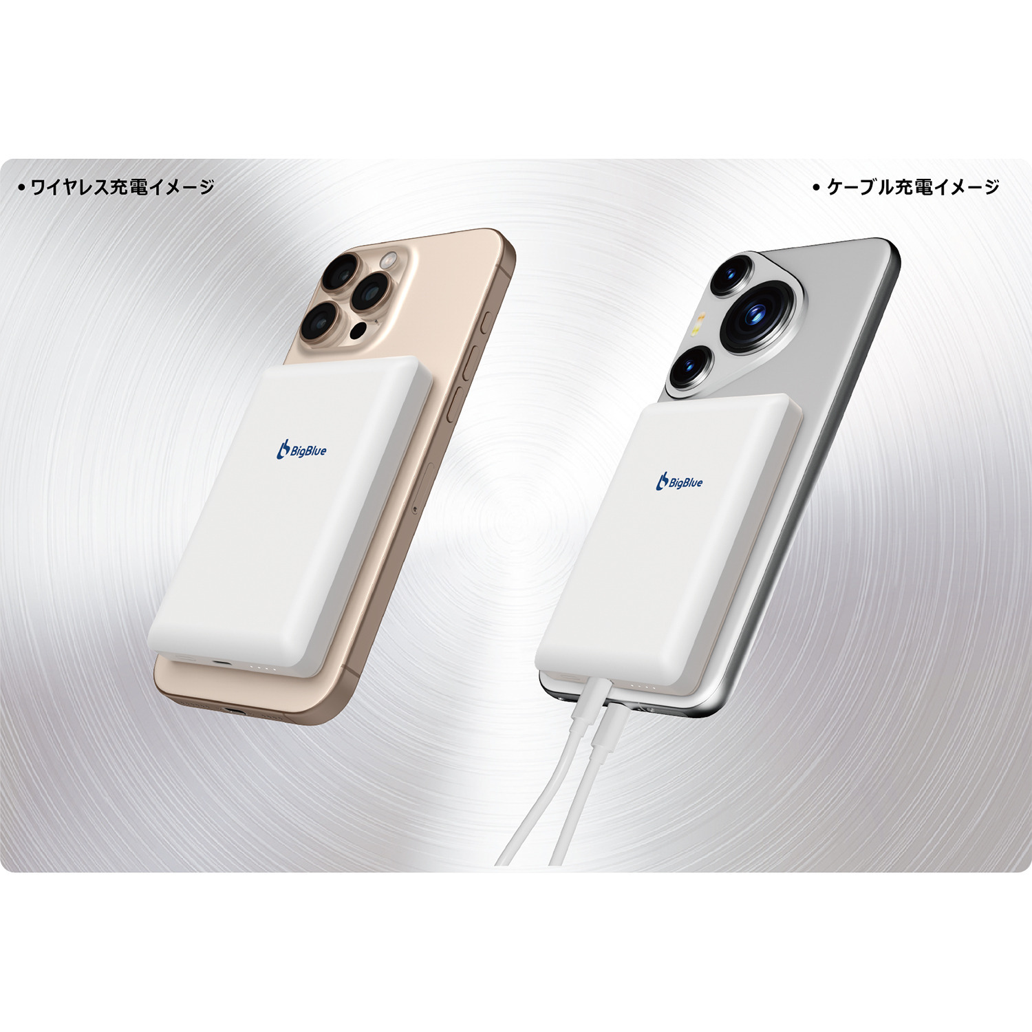 ビッグブルー 軽量コンパクト＆大容量！ 全固体モバイルバッテリー ＰＦ８