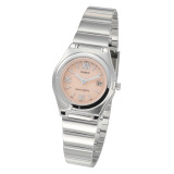 カシオ タフソーラー搭載！ 洗練された３針デザイン レディース 電波ソーラー腕時計 “ウェーブセプター” ＬＷＱ−１０ＤＪ