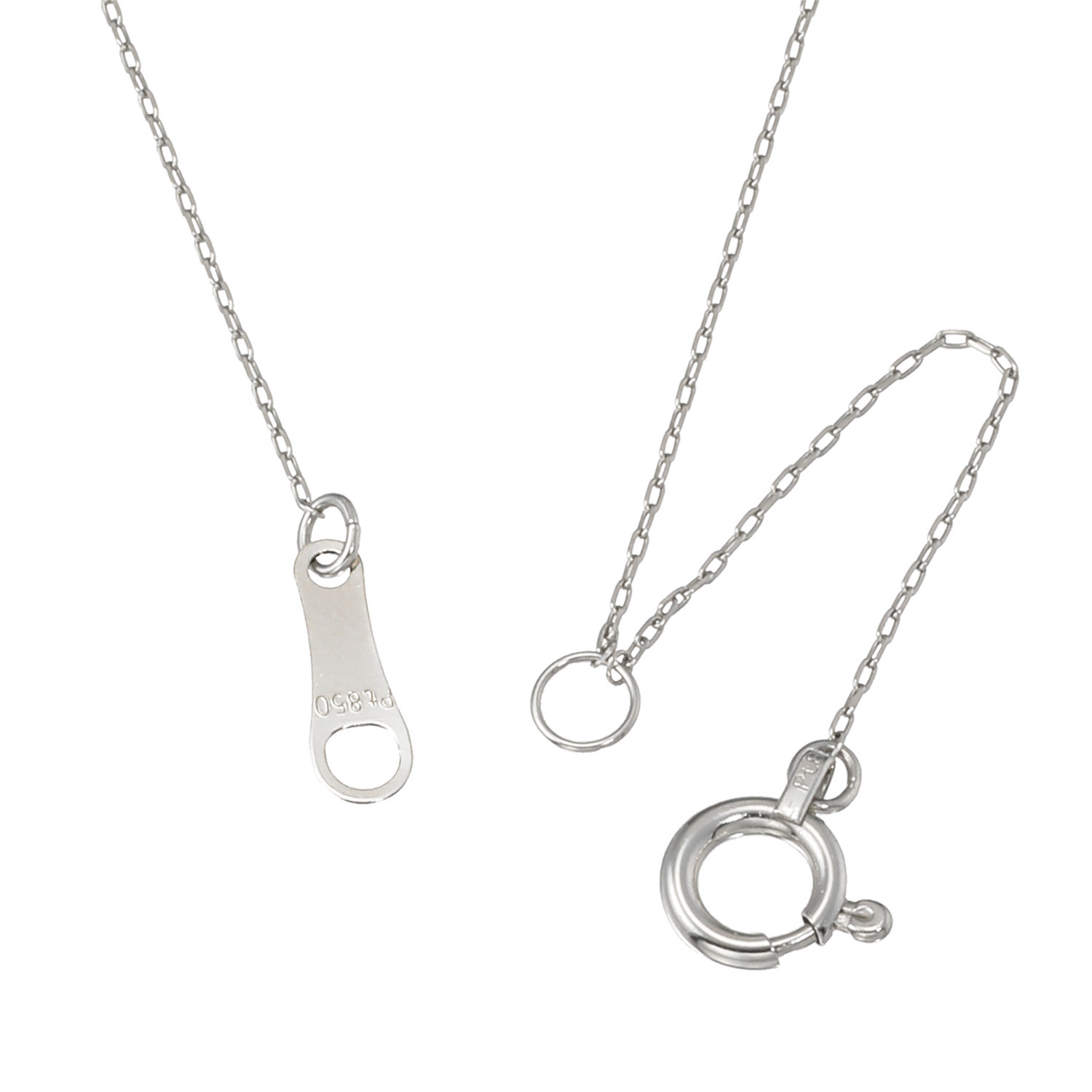 サープライズ プラチナ９５０＆８５０ ルビー＆ ダイヤモンド フレームペンダント