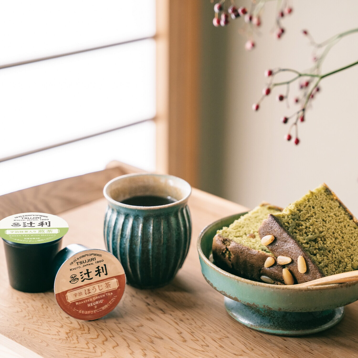キューリグ Ｋカップ ＜辻利　宇治ほうじ茶＞