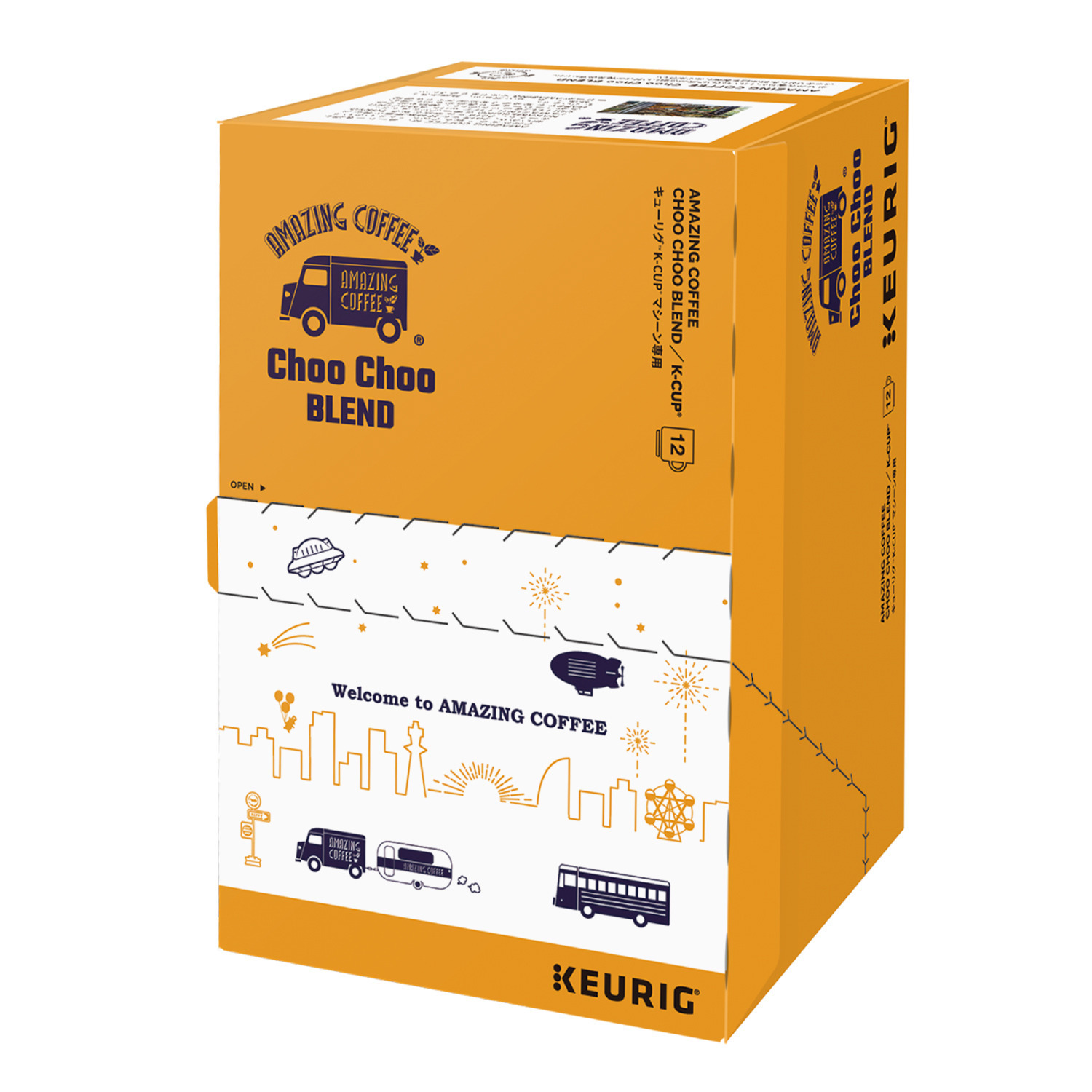 キューリグ Ｋカップ ＜アメイジングコーヒー 　チューチューブレンド＞
