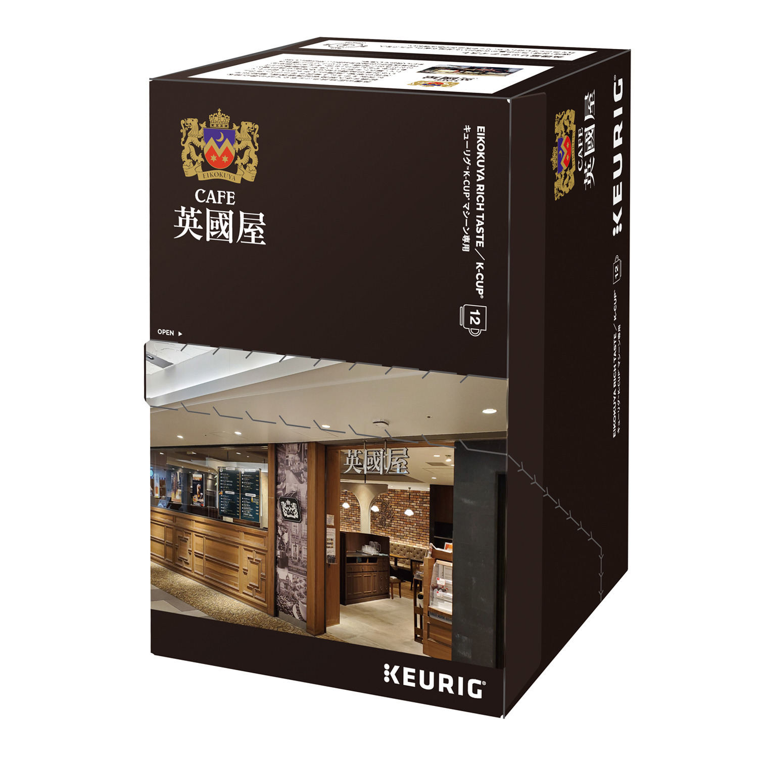 キューリグ Ｋカップ ＜英國屋リッチテイスト＞