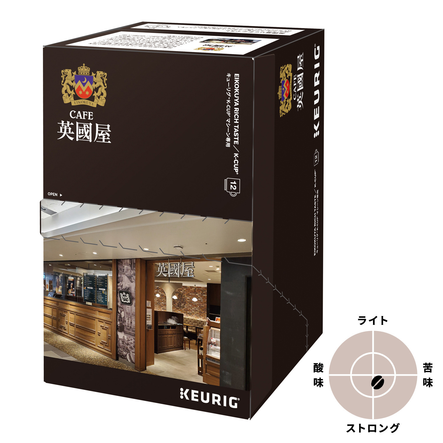 キューリグ Ｋカップ ＜英國屋リッチテイスト＞