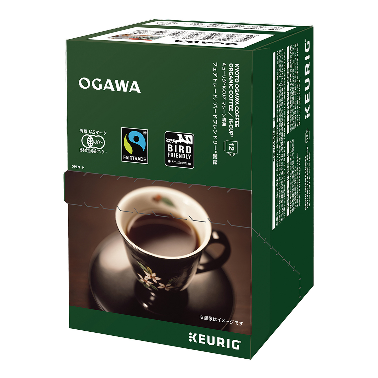 キューリグ Ｋカップ ＜京都　小川珈琲 　オーガニックコーヒー＞