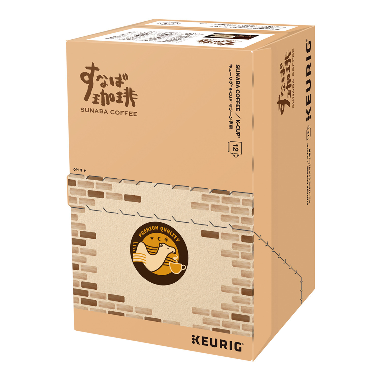 キューリグ Ｋカップ ＜すなば珈琲 　プレミアムコーヒー＞