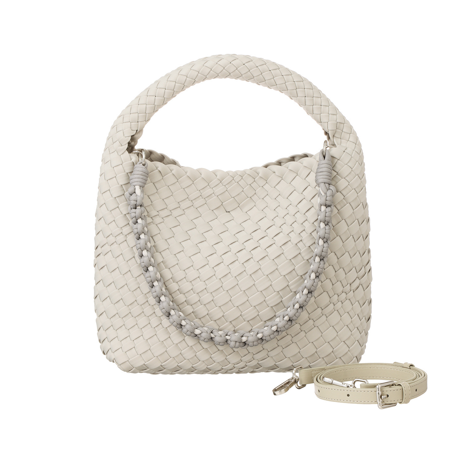 パドマ イントレチャート フラワーストラップ ３ウェイバッグ ＜巾着インナーポーチ付＞