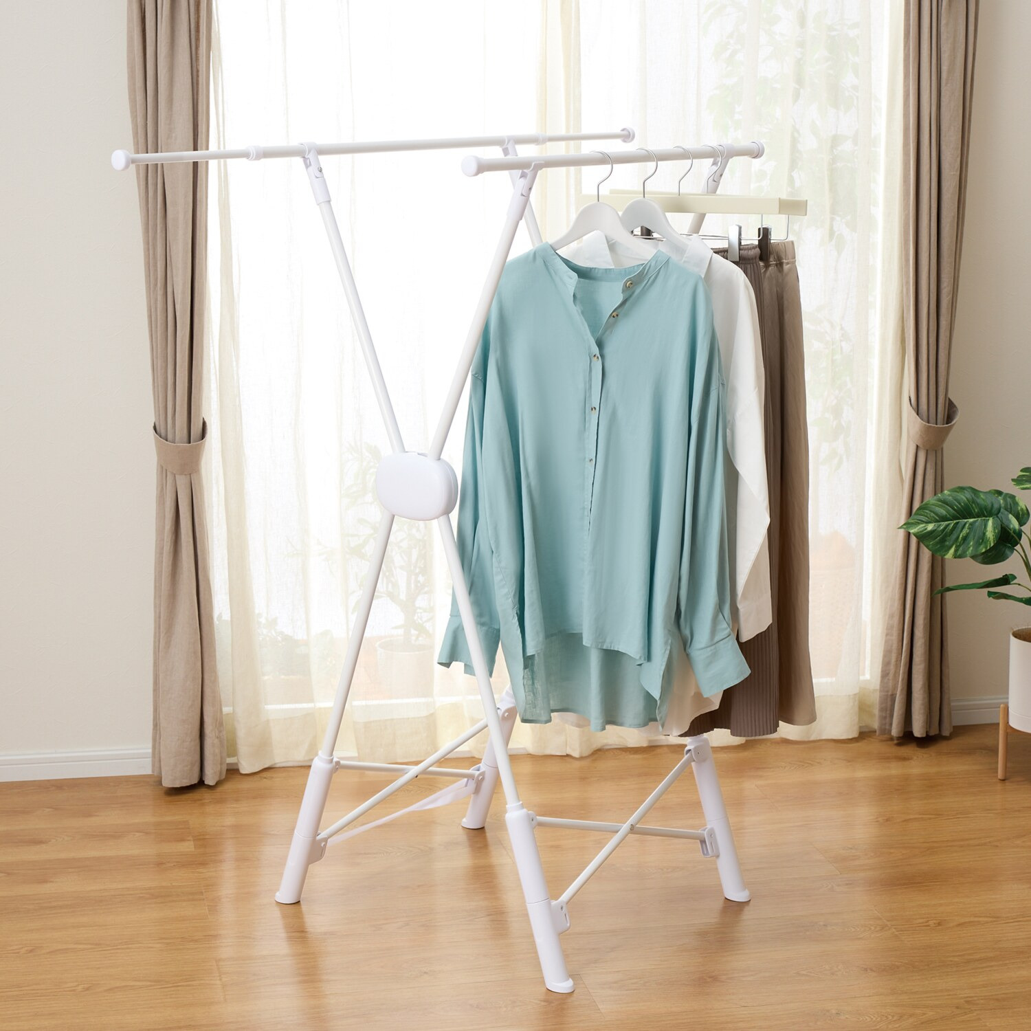 スムーズドライ マルチ物干しスタンド