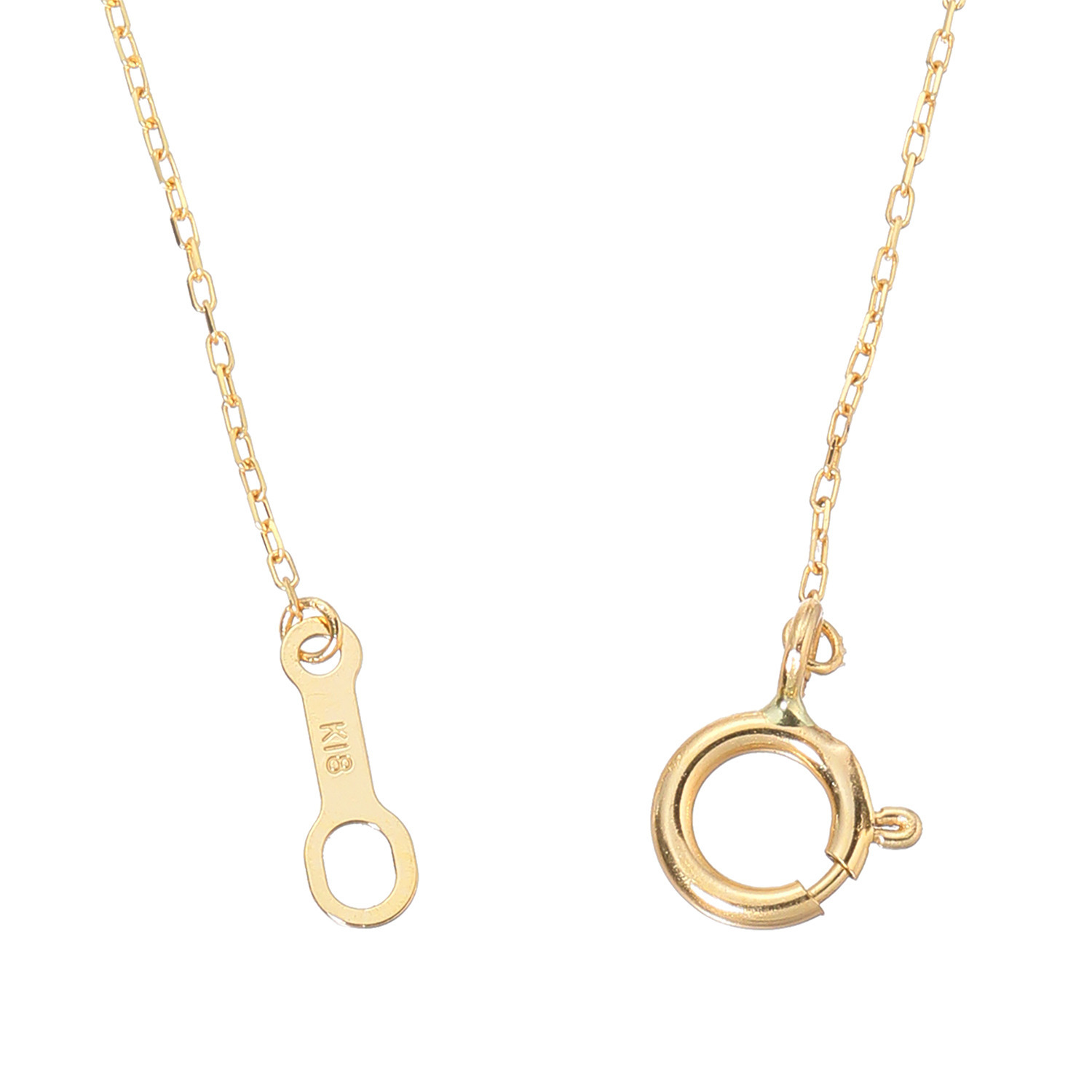 ジュペレ １８Ｋ 国産アコヤパール ベビーサイズミックス フローティングムーン ステーションネックレス