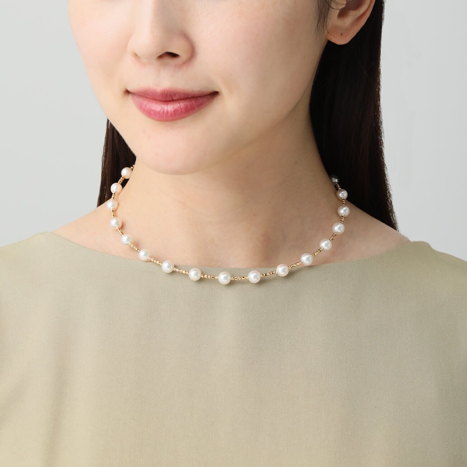 ジュペレ １８Ｋ 国産アコヤパール リュクスコレクション ネックレス