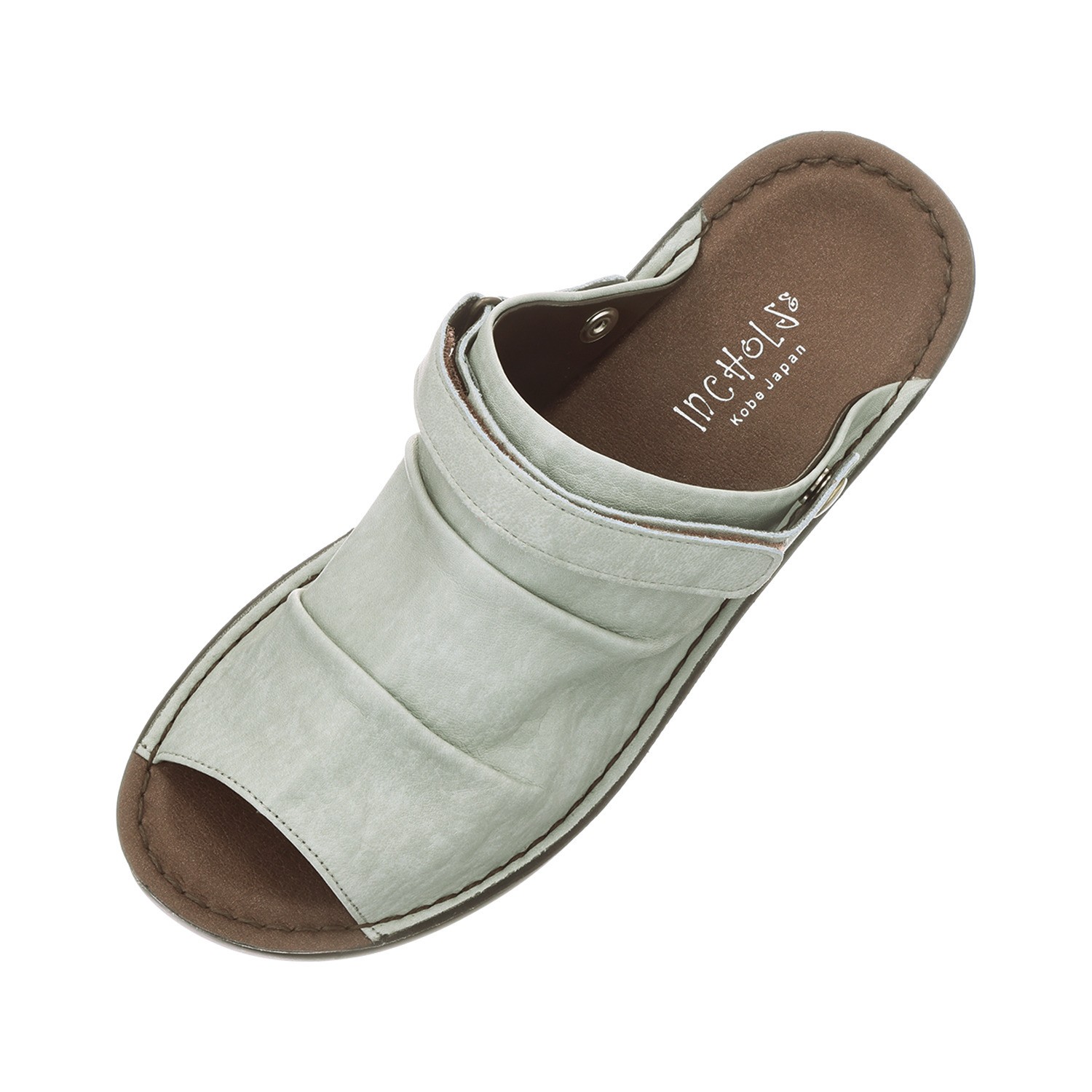 インコルジェ 神戸老舗工場発！ やさしい履き心地の ２ウェイ万能サンダル