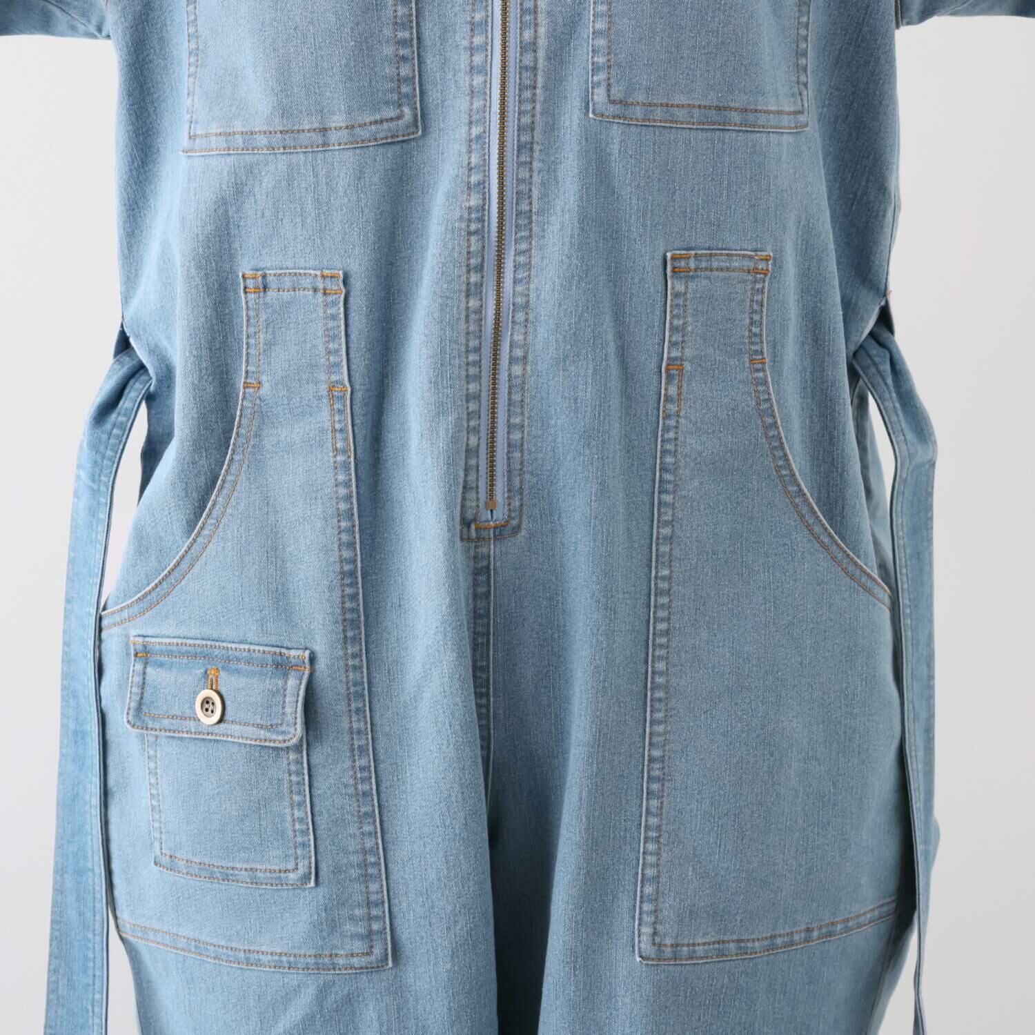 キョウコ　ヒガ ソフトデニム ジャンプスーツ