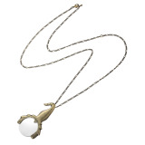 シャビージェンティール さそりモティーフ ルーペロングネックレス