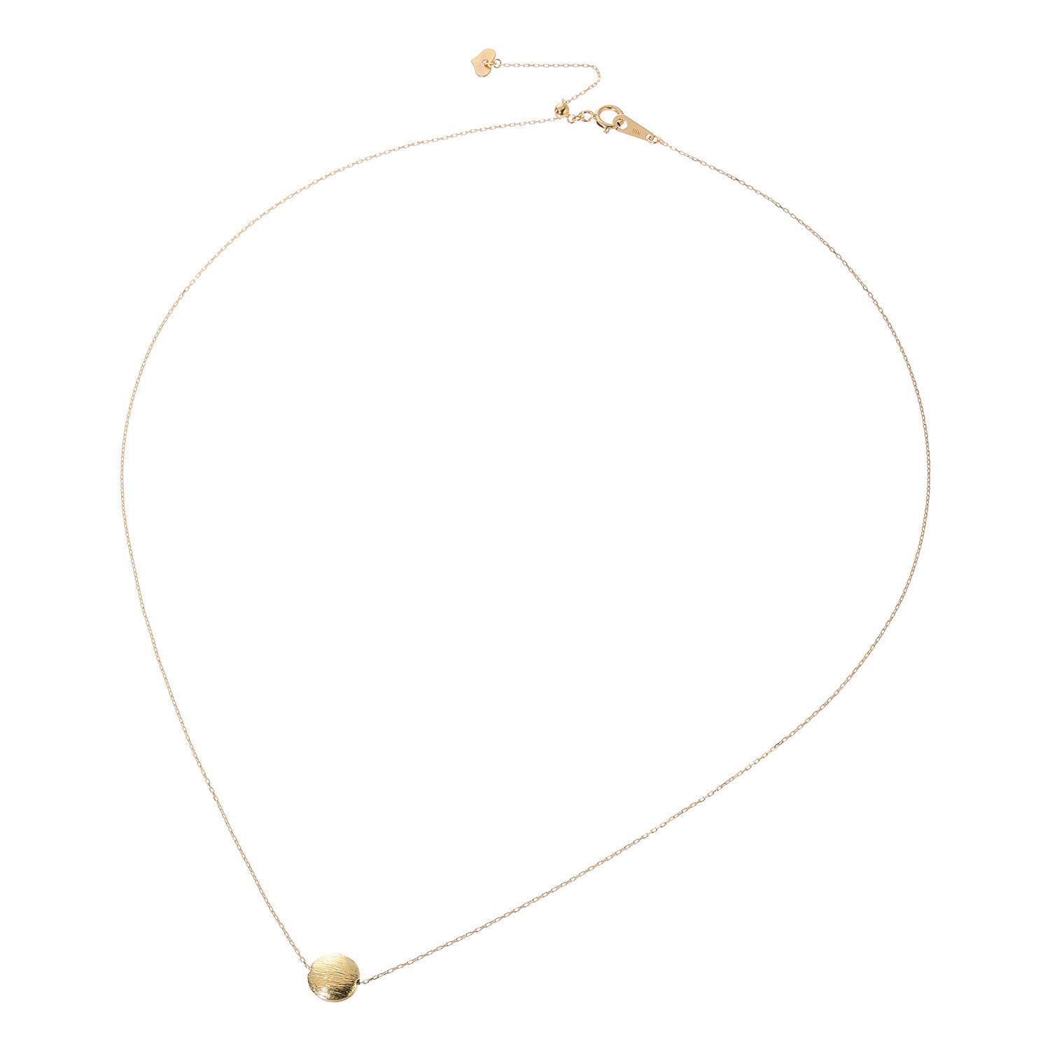 シャビージェンティール １８Ｋ ラウンドモティーフ ネックレス