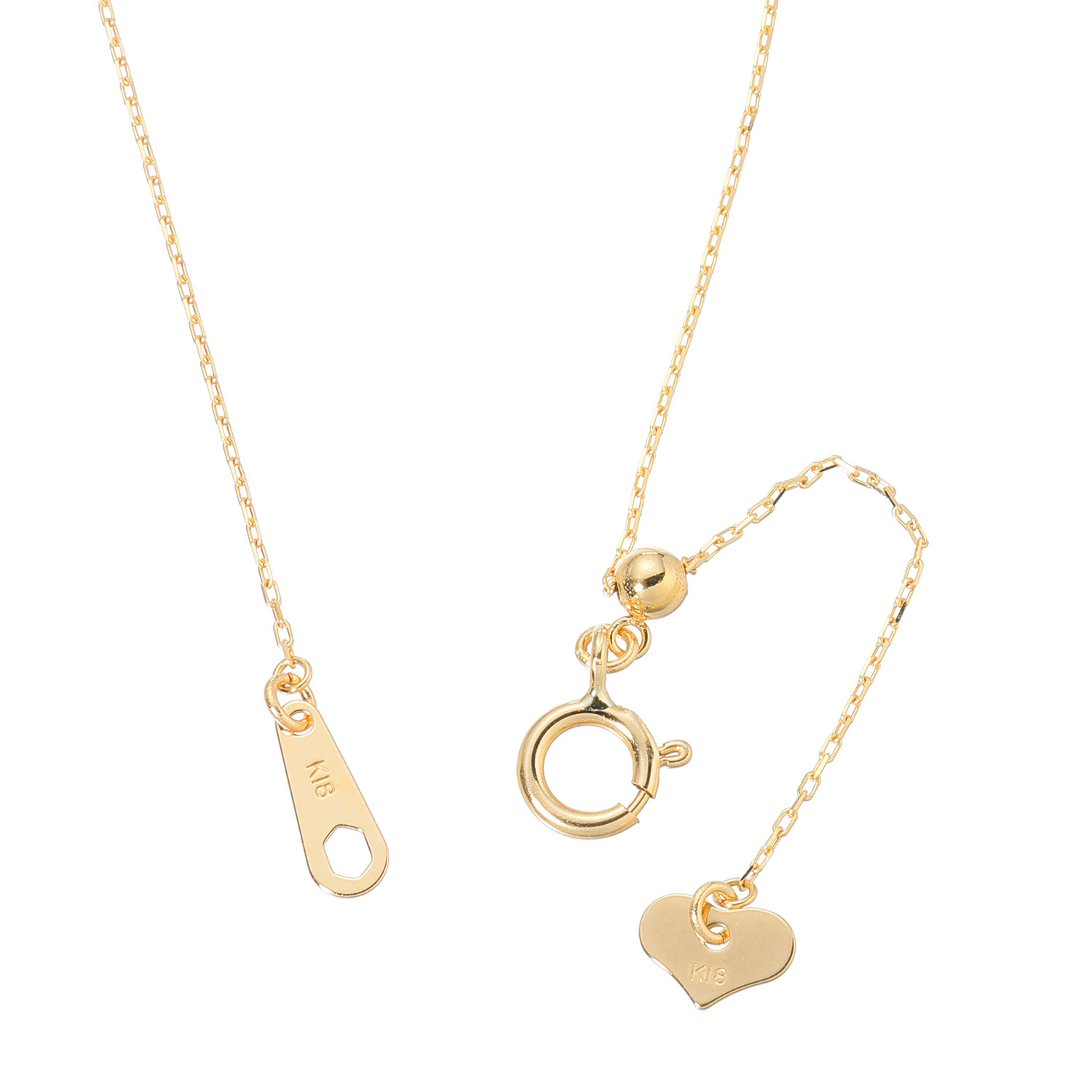 シャビージェンティール １８Ｋ ラウンドモティーフ ネックレス