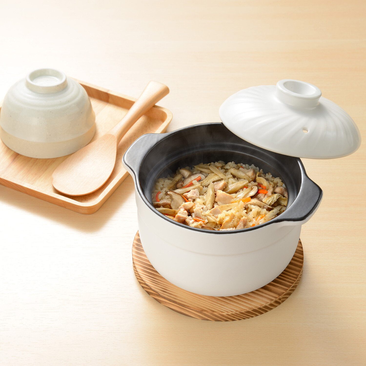 みのり丈膳 炊飯土鍋 ＜３合炊き＞
