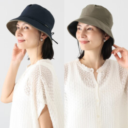 ベル・モード 晴雨兼用 リバーシブルハット