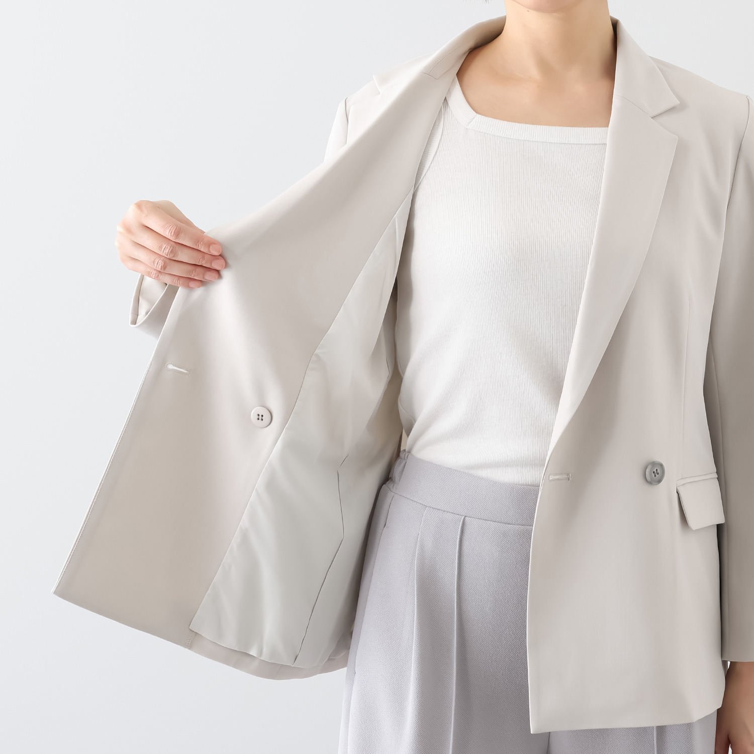 ラフレス テーラード ライトジャケット