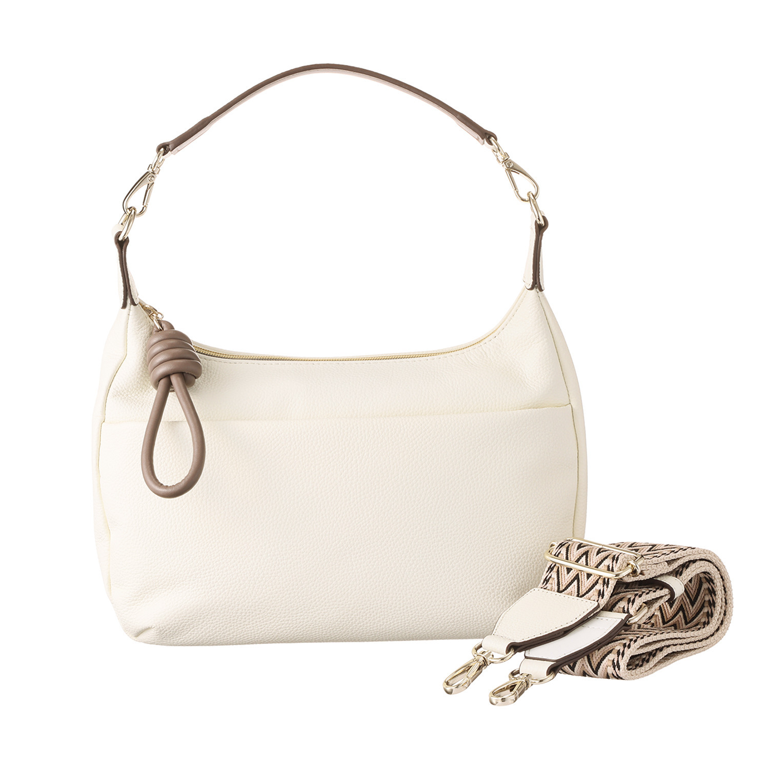 モーダプリンチペ はっ水 牛革シュリンク レガーレデザイン ２ウェイショルダーバッグ