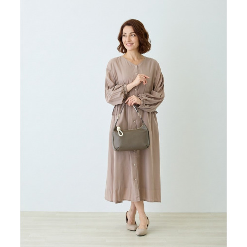 モーダプリンチペ はっ水 牛革シュリンク レガーレデザイン ２ウェイショルダーバッグ