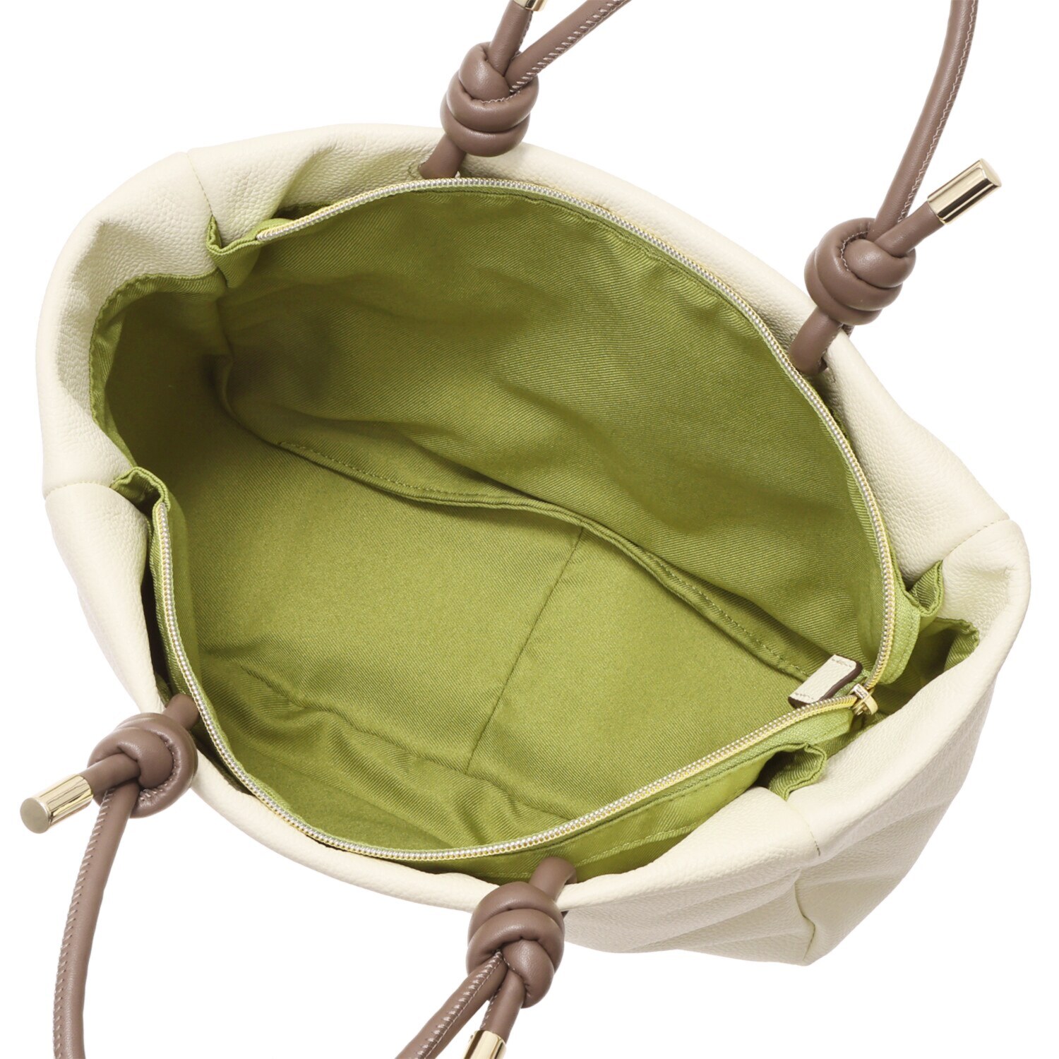 モーダプリンチペ はっ水 牛革シュリンク レガーレデザインハンドル ミディアムプラス トートバッグ