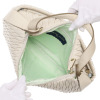 ミッシェルクラン はっ水　シープ調素材 マーメイドプリーツ マルチショルダーバッグ