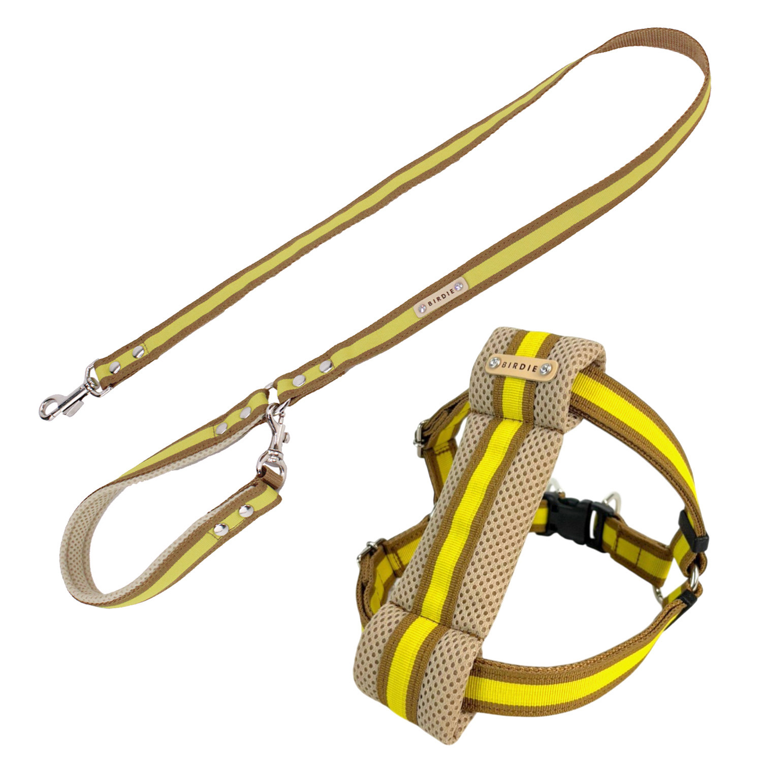 ＢＩＲＤＩＥ ラッセルクッション ハーネス＆リード ＜Ｍ＞