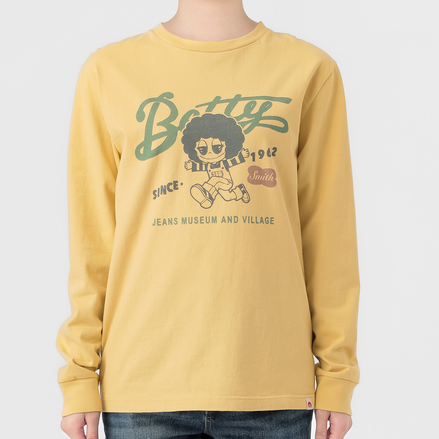 ベティスミス 日本製 綿１００％ プリントロングＴシャツ ＜ユニセックス＞