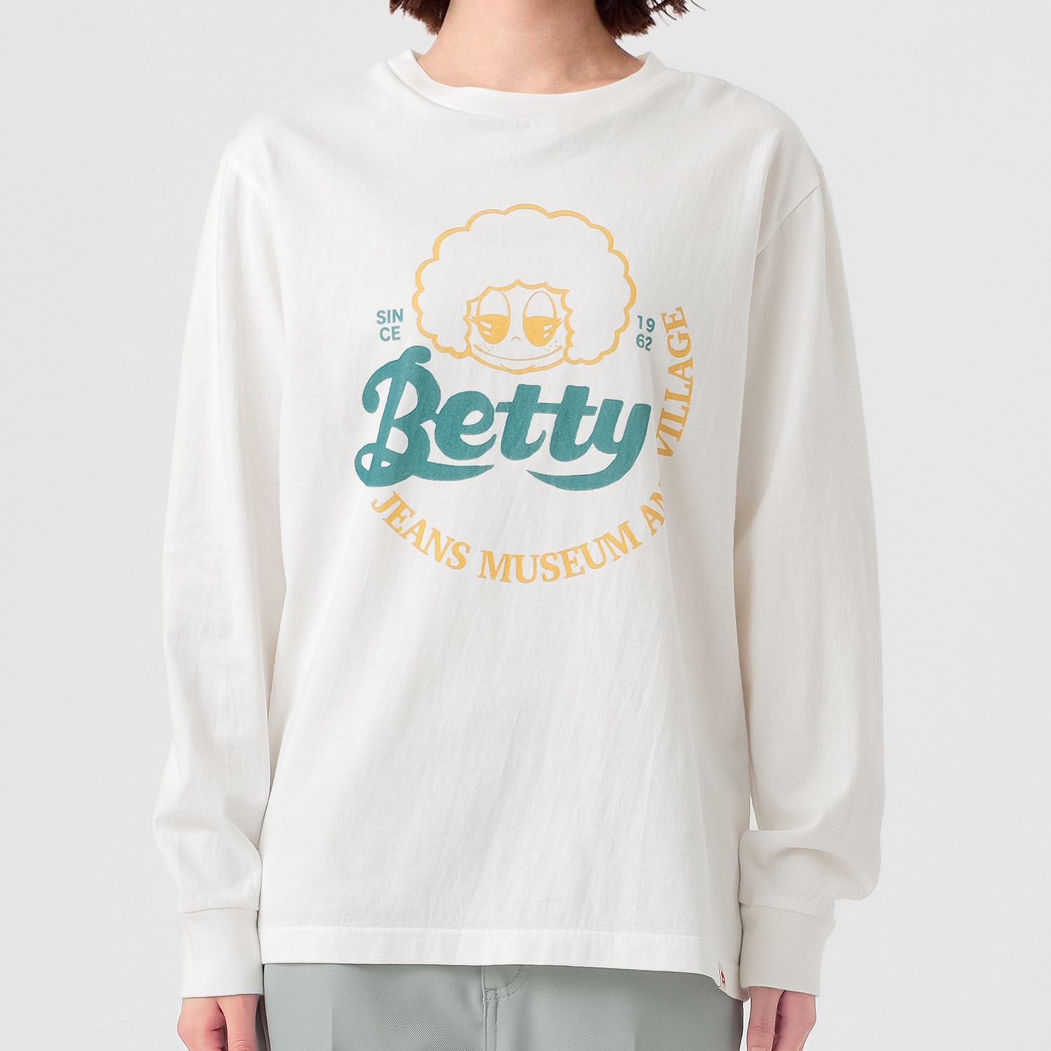 ベティスミス 日本製 綿１００％ サーフテイスト プリントロングＴシャツ ＜ユニセックス＞