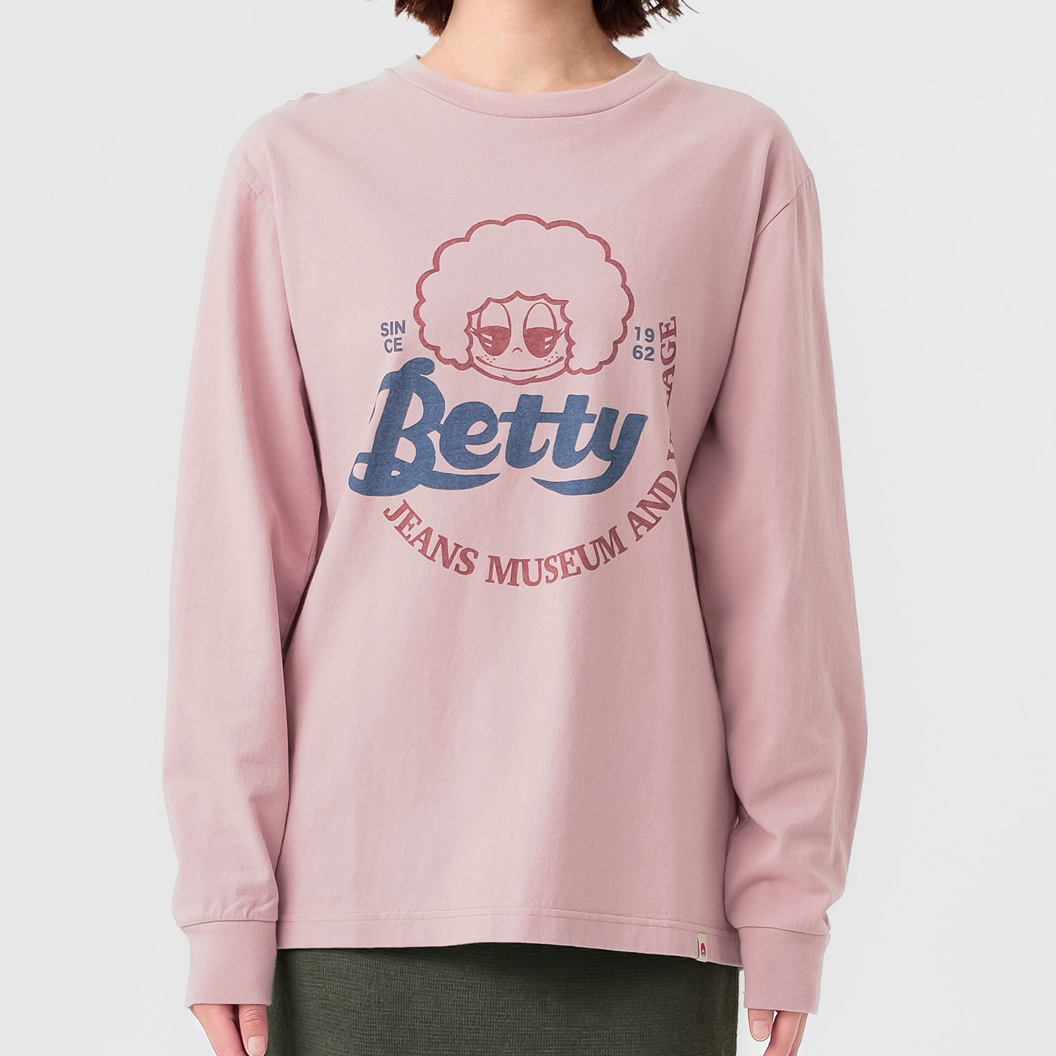ベティスミス 日本製 綿１００％ サーフテイスト プリントロングＴシャツ ＜ユニセックス＞