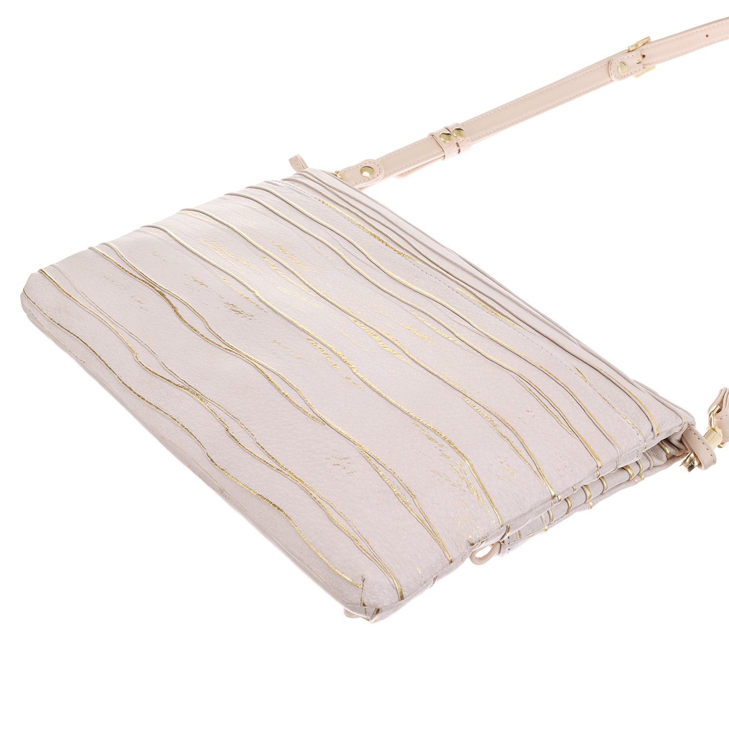 マダムヒロコ ピッグレザー ショルダーバッグ “ヴァーグ”