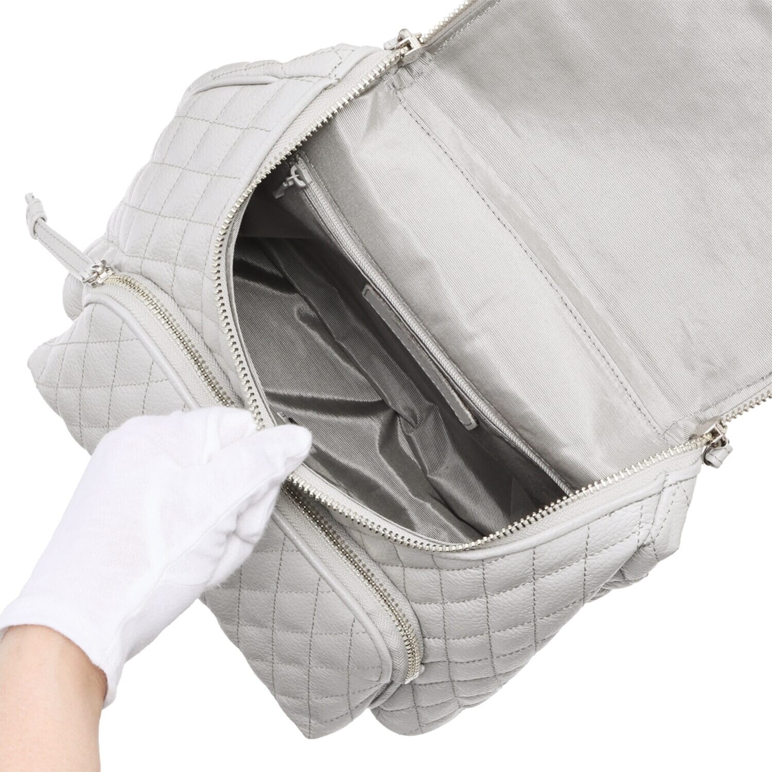 マダムヒロコ キルトレザーリュック “ダイヤモンドレスパス”