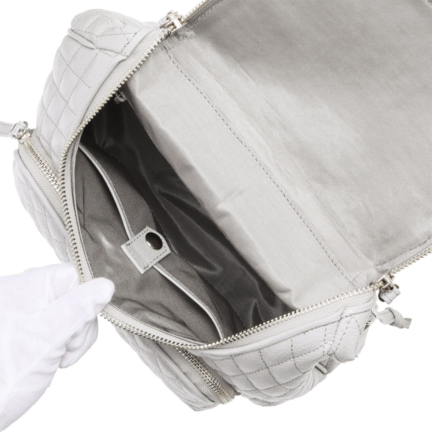 マダムヒロコ キルトレザーリュック “ダイヤモンドレスパス”