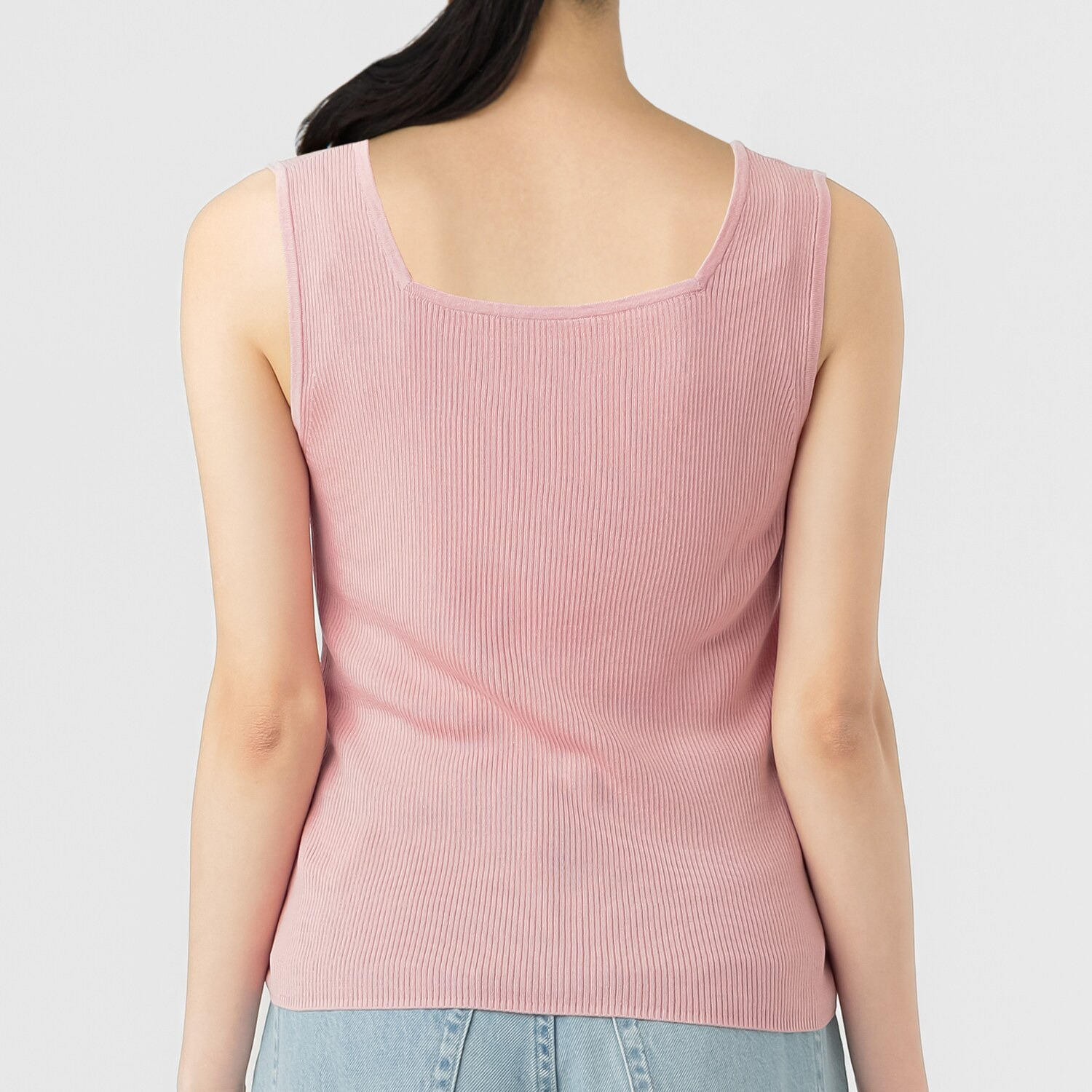 エマキュレイト スクエアネック ２ウェイ タンクトップ