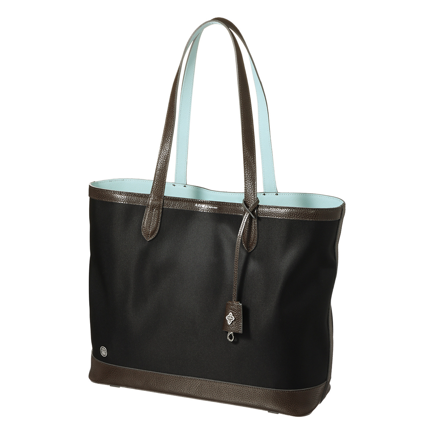 エーディーエムジェイ はっ水 ナイロンリュクス アールデコクロシェット トートバッグ