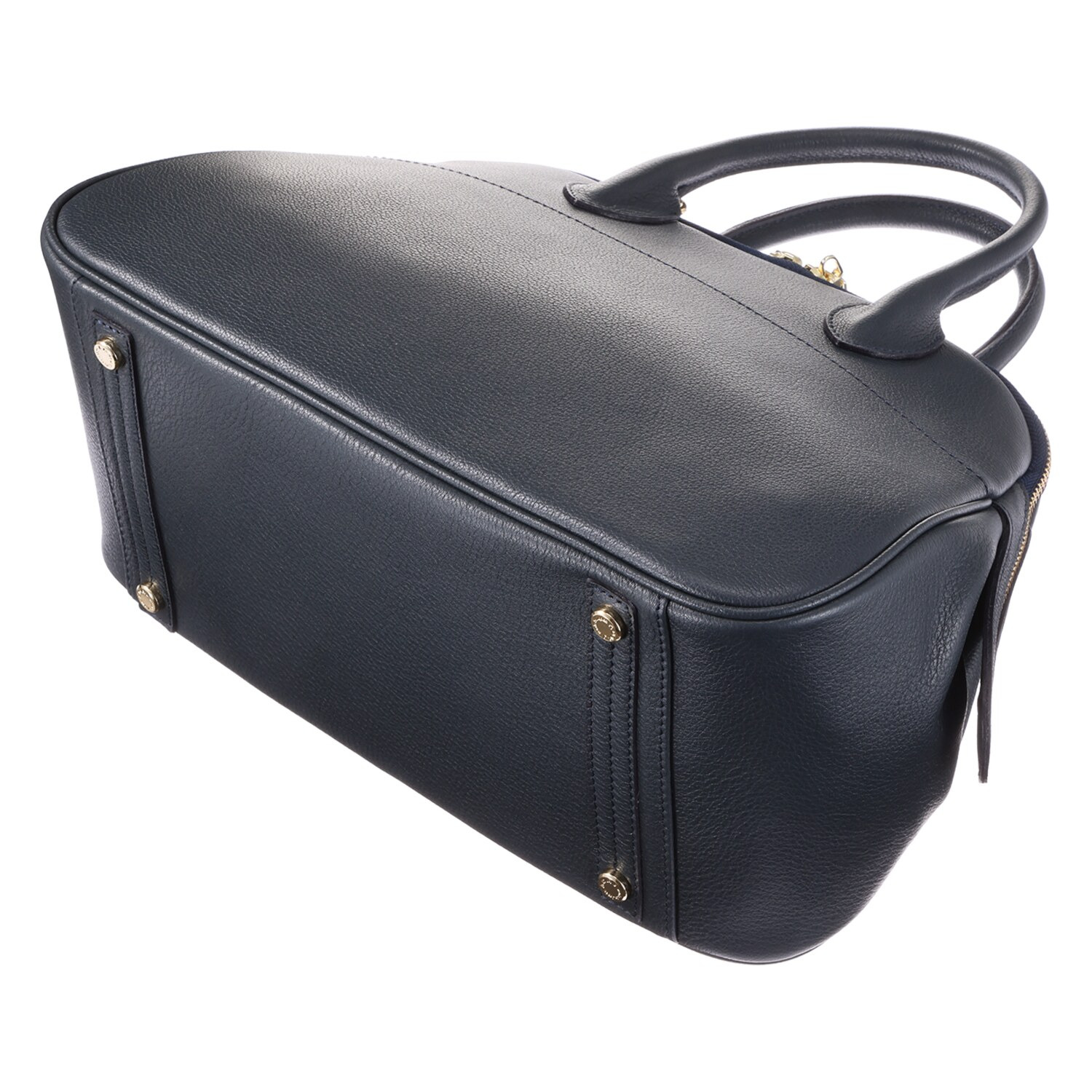 エーディーエムジェイ スパニッシュレザー ２ウェイ ラウンドボストンバッグ