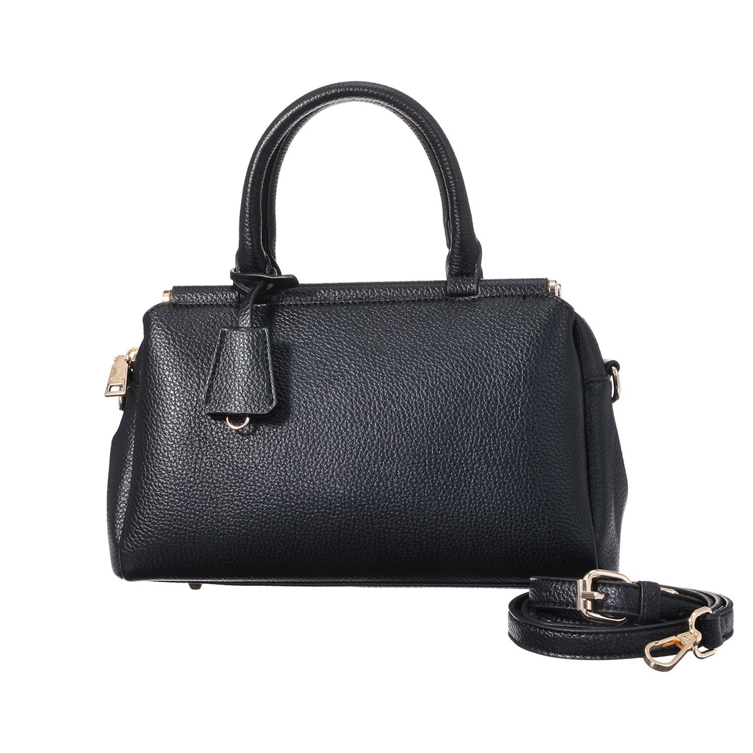 グッシオイタリー キーチャーム付 ２ウェイ スクエア型バッグ