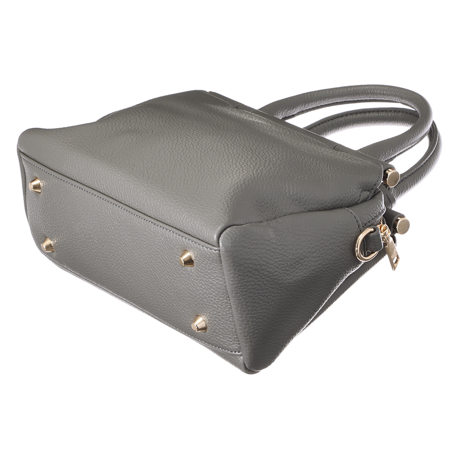 グッシオイタリー キーチャーム付 ２ウェイ スクエア型バッグ