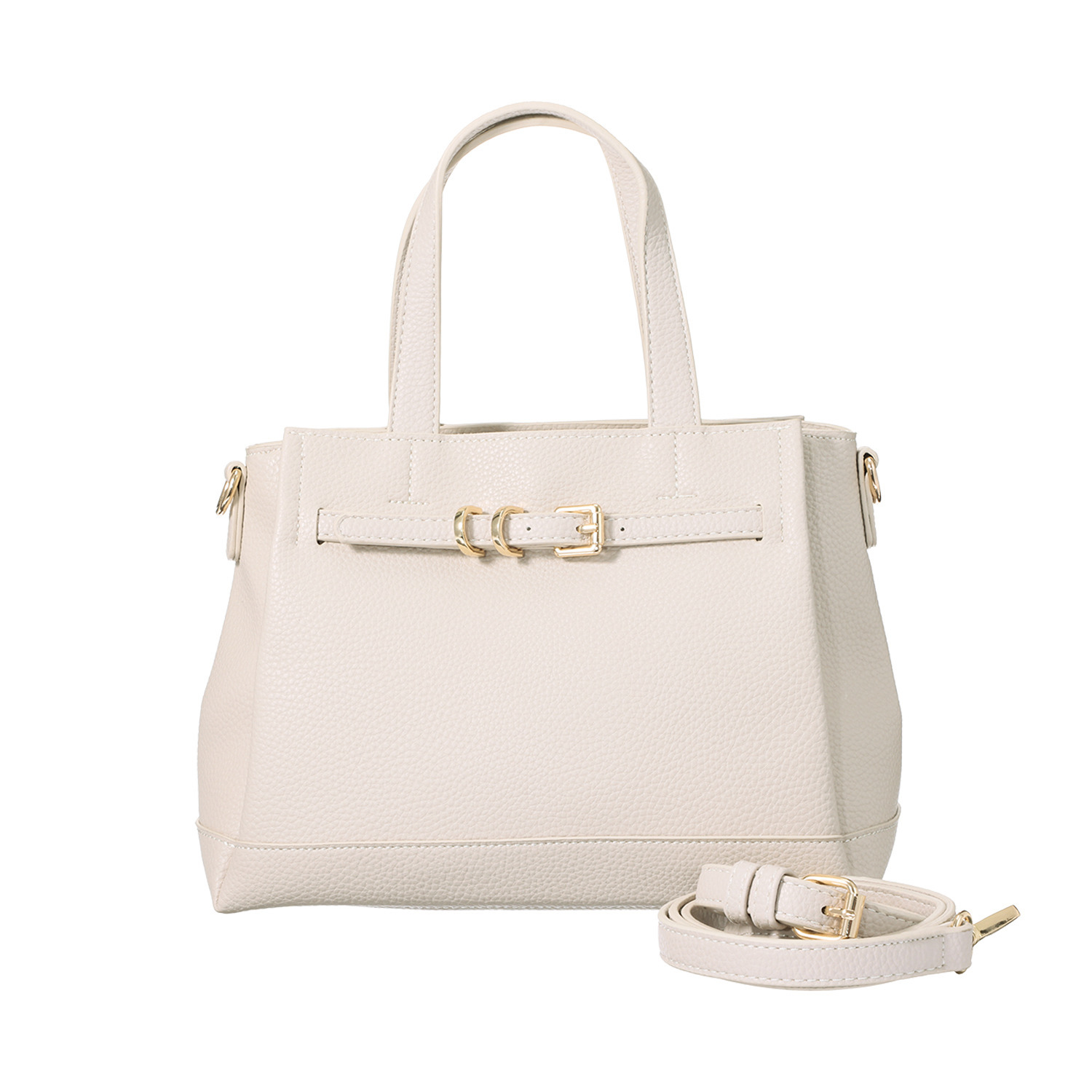 グッシオイタリー ベルトデザイン ２ウェイハンドバッグ